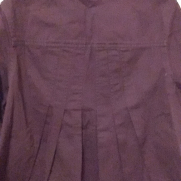 CLEARANCE WW Purple Jean Jacket 14/16W NWOT - Picture 9 of 10